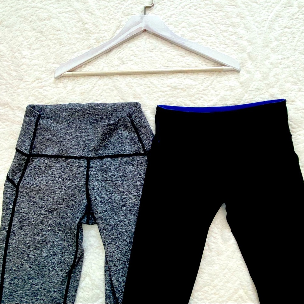 2 pairs of Lululemon pants, both size 4